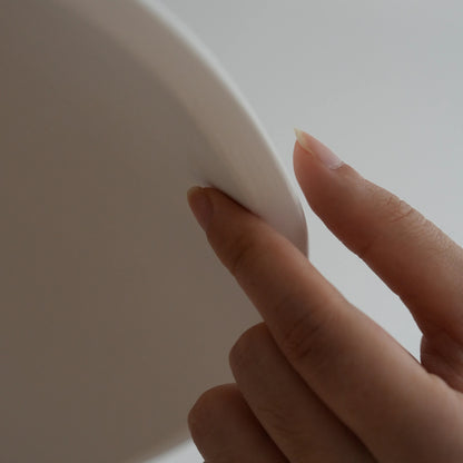 Matte White Cone Pendant Light
