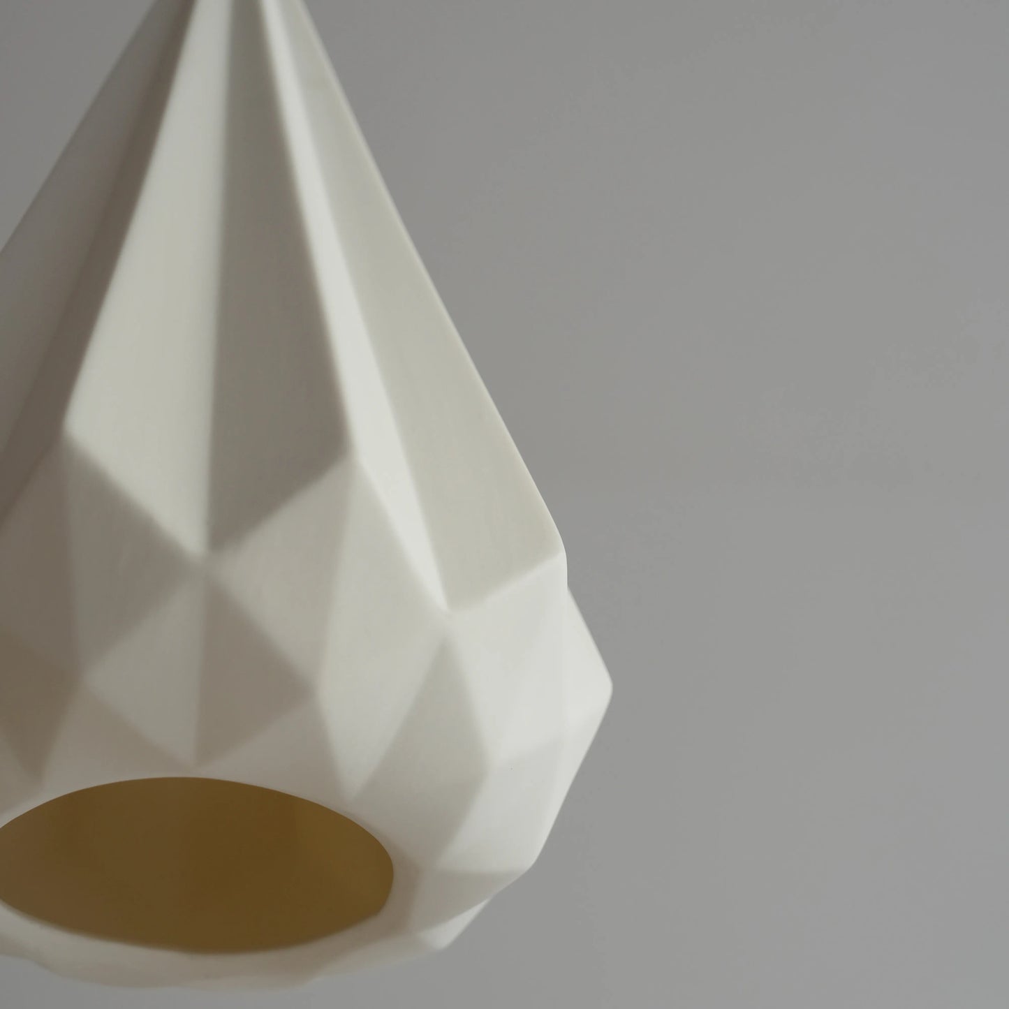 Origami Ceramic Shade Floor Lamp