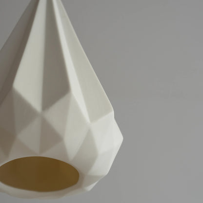 Origami Ceramic Shade Floor Lamp