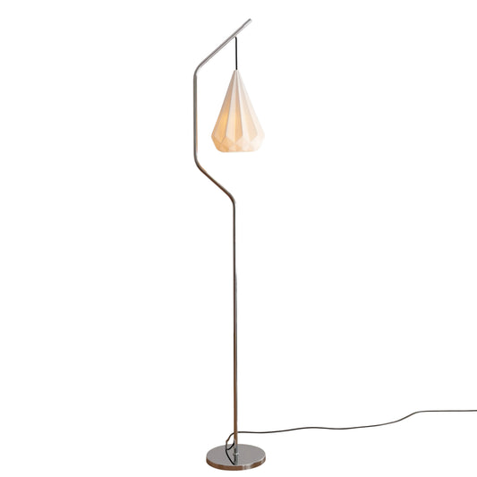 Origami Ceramic Shade Floor Lamp