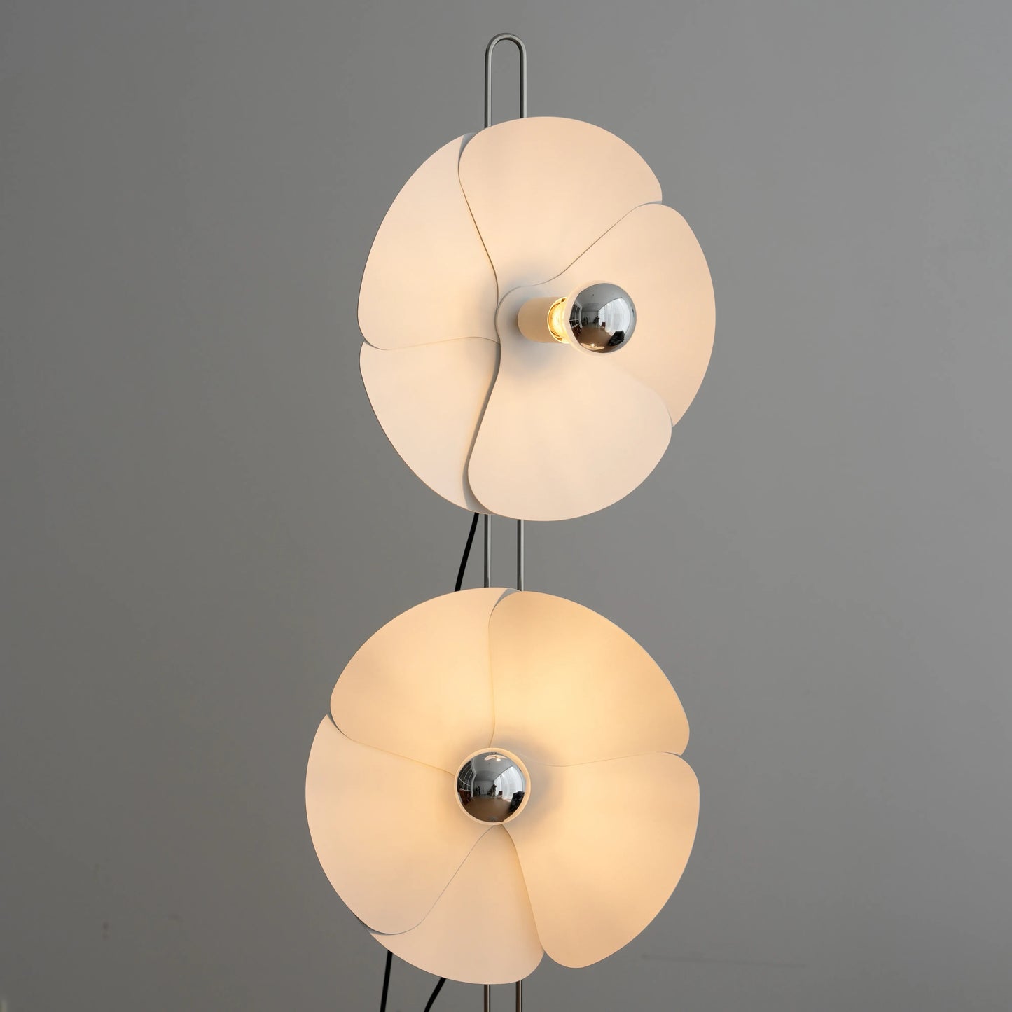 Sculptural Floral Petal Floor Lamp
