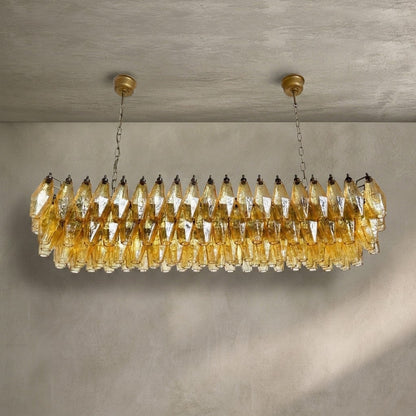 Murano Chandelier – Poliedri – 138 glass