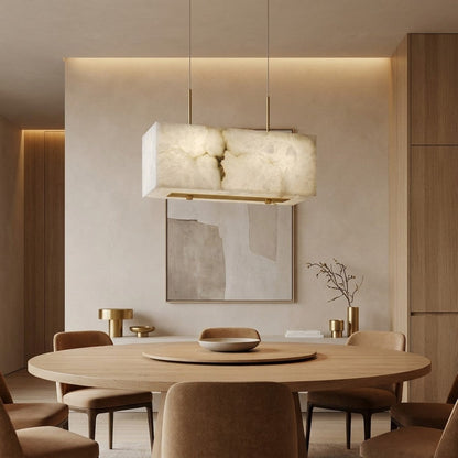 Natural Marble Dining Room Chandelier