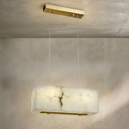 Natural Marble Dining Room Chandelier
