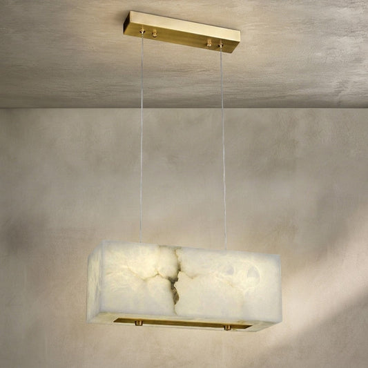 Natural Marble Dining Room Chandelier