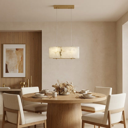 Natural Marble Dining Room Chandelier