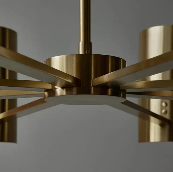 Spanish Alabaster Linear Chandelier