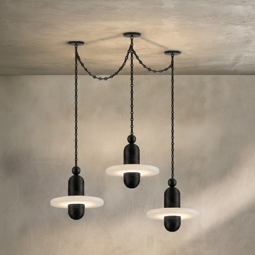 Orbital Drift Chain Chandelier