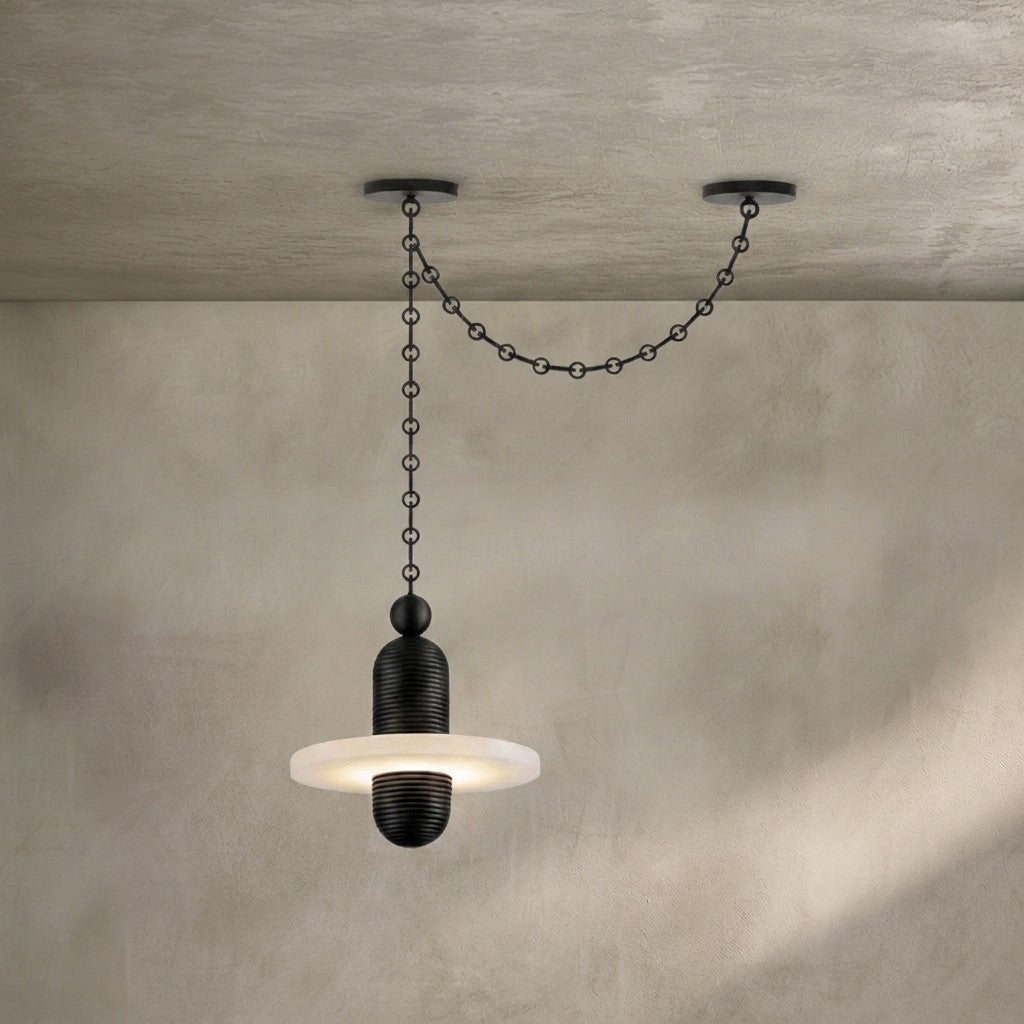 Orbital Drift Chain Chandelier
