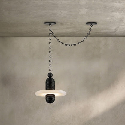 Orbital Drift Chain Chandelier