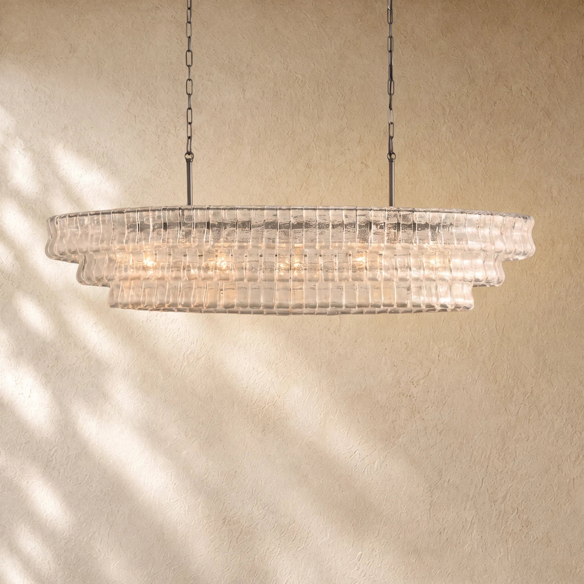 Ghiacci Oval Chandelier