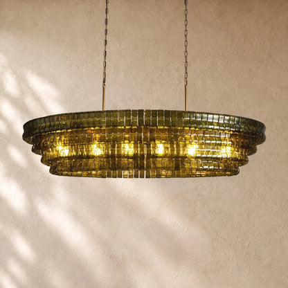 Ghiacci Oval Chandelier