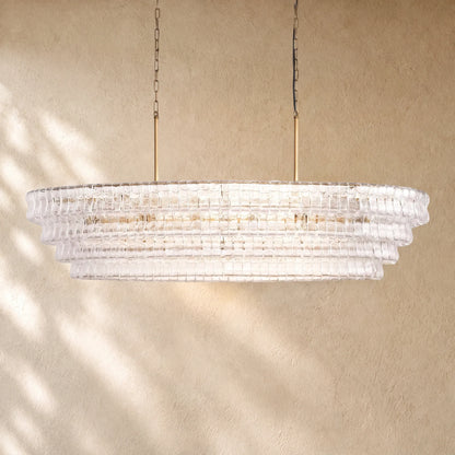 Ghiacci Oval Chandelier