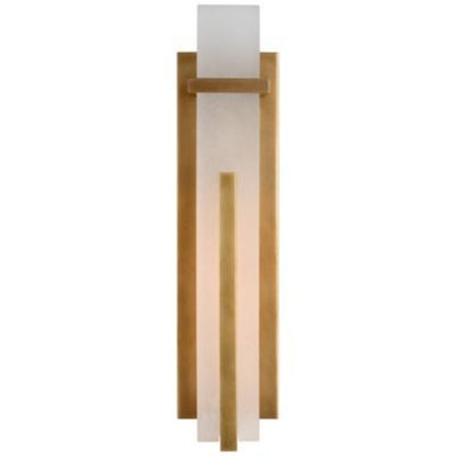 Morylighting Alabaster Serene Wall Sconce - Background Shot