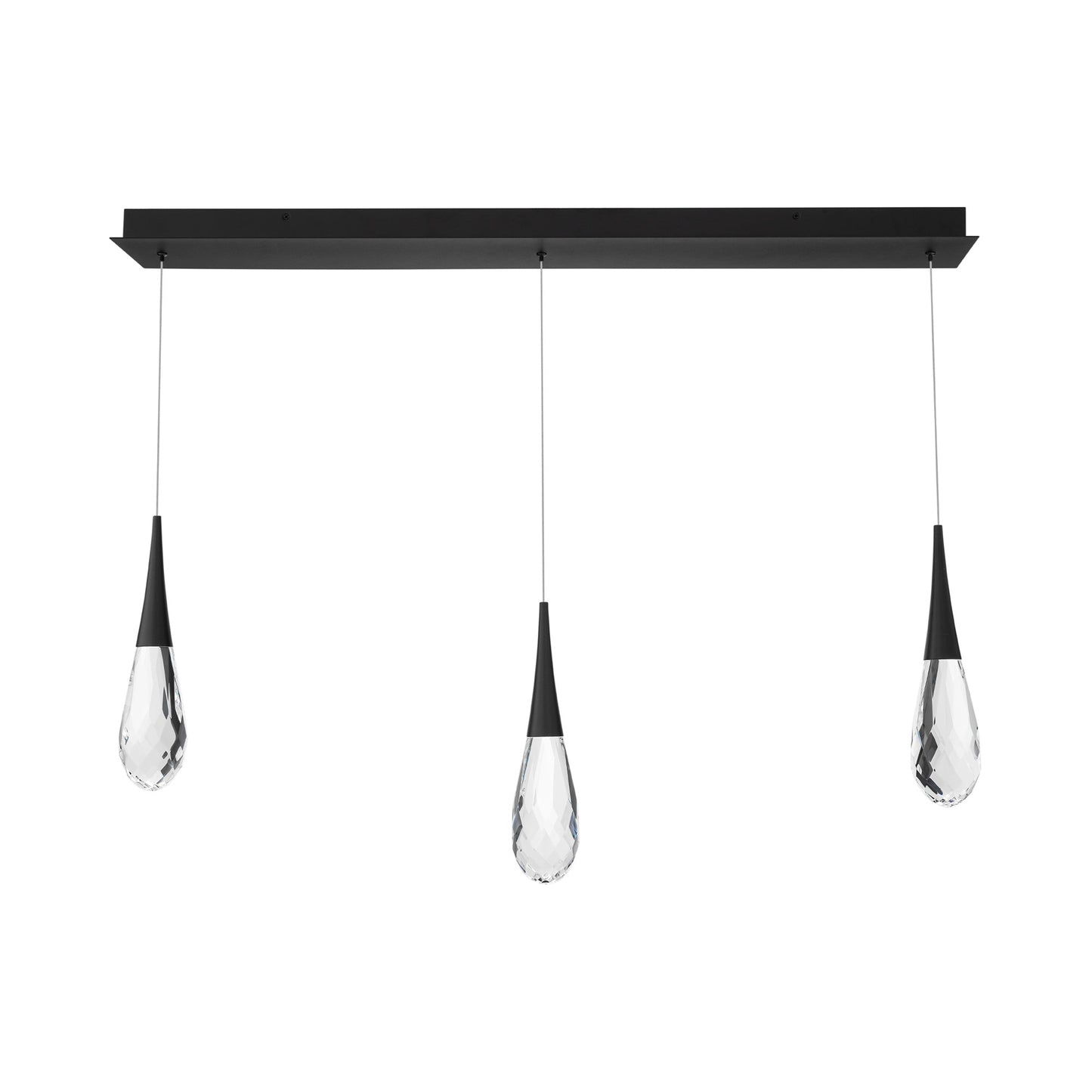 Hibiscus Linear LED Multi Pendant Light.