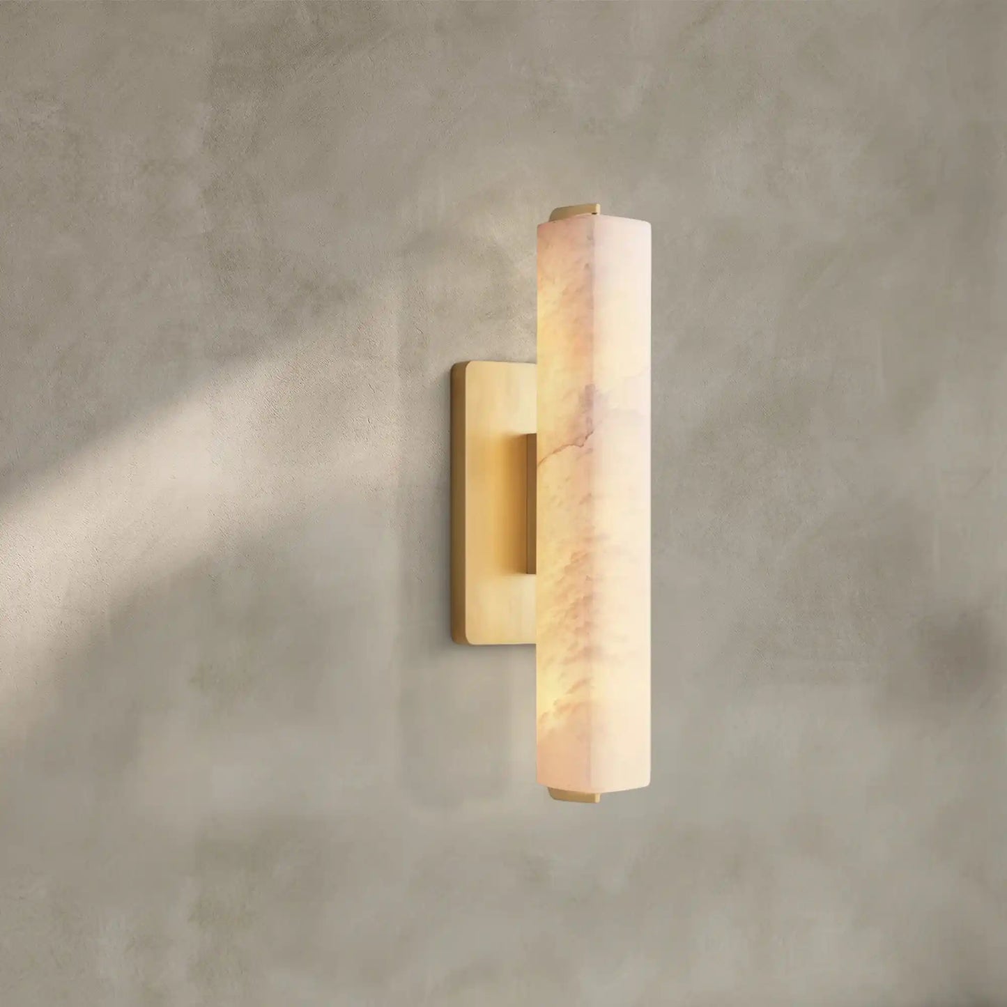 Auburn Alabaster Single Wall Sconce
