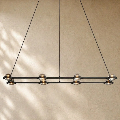 Ecletant Rectangular Chandelier