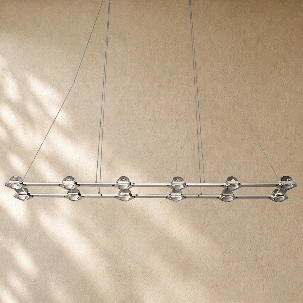Ecletant Rectangular Chandelier