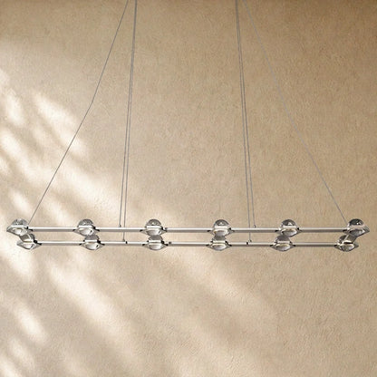 Ecletant Rectangular Chandelier