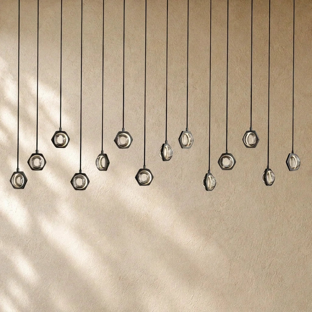 Ecletant Linear Chandelier 72"