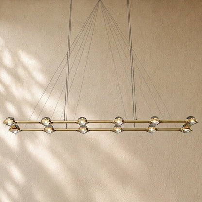 Ecletant Rectangular Chandelier