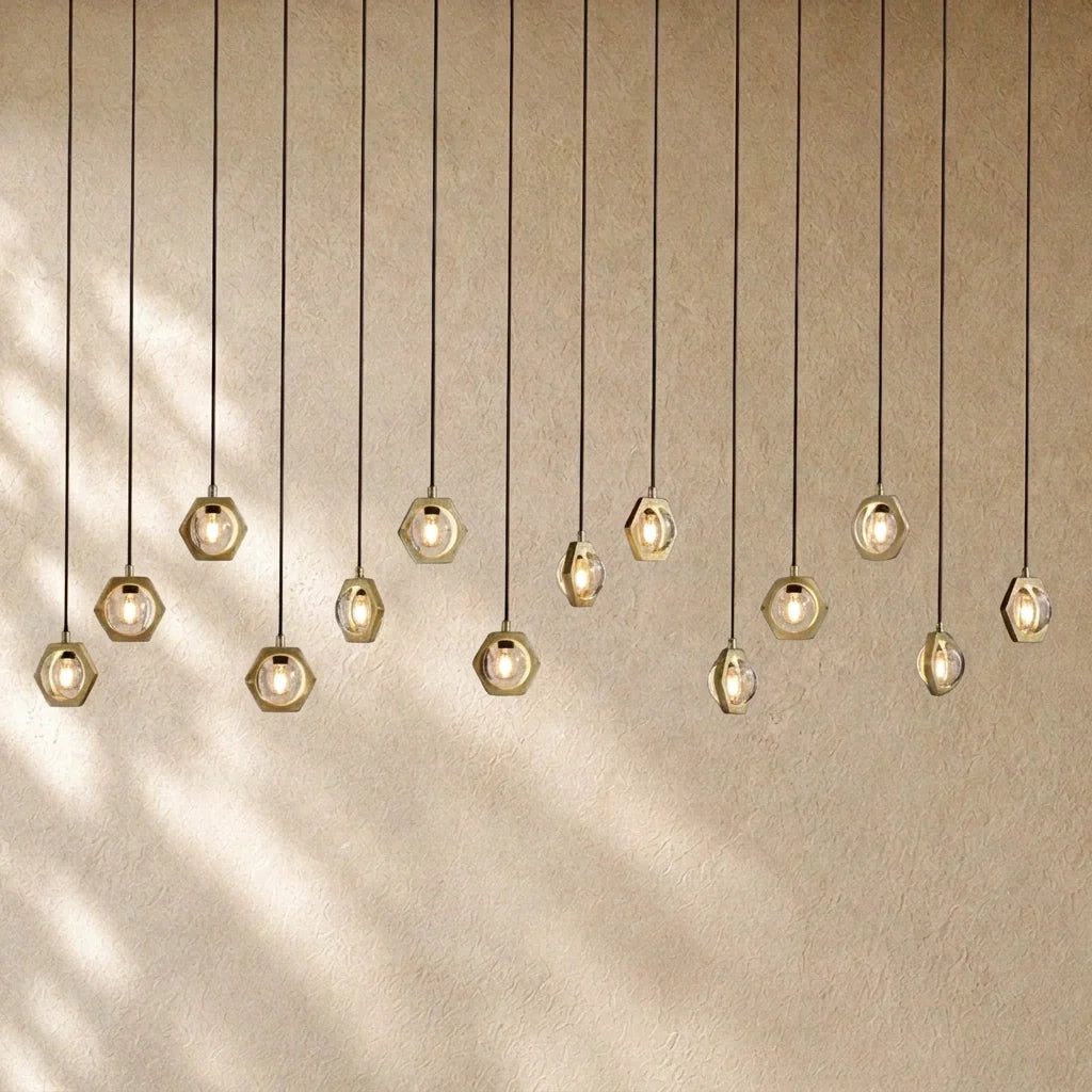 Ecletant Linear Chandelier 72"