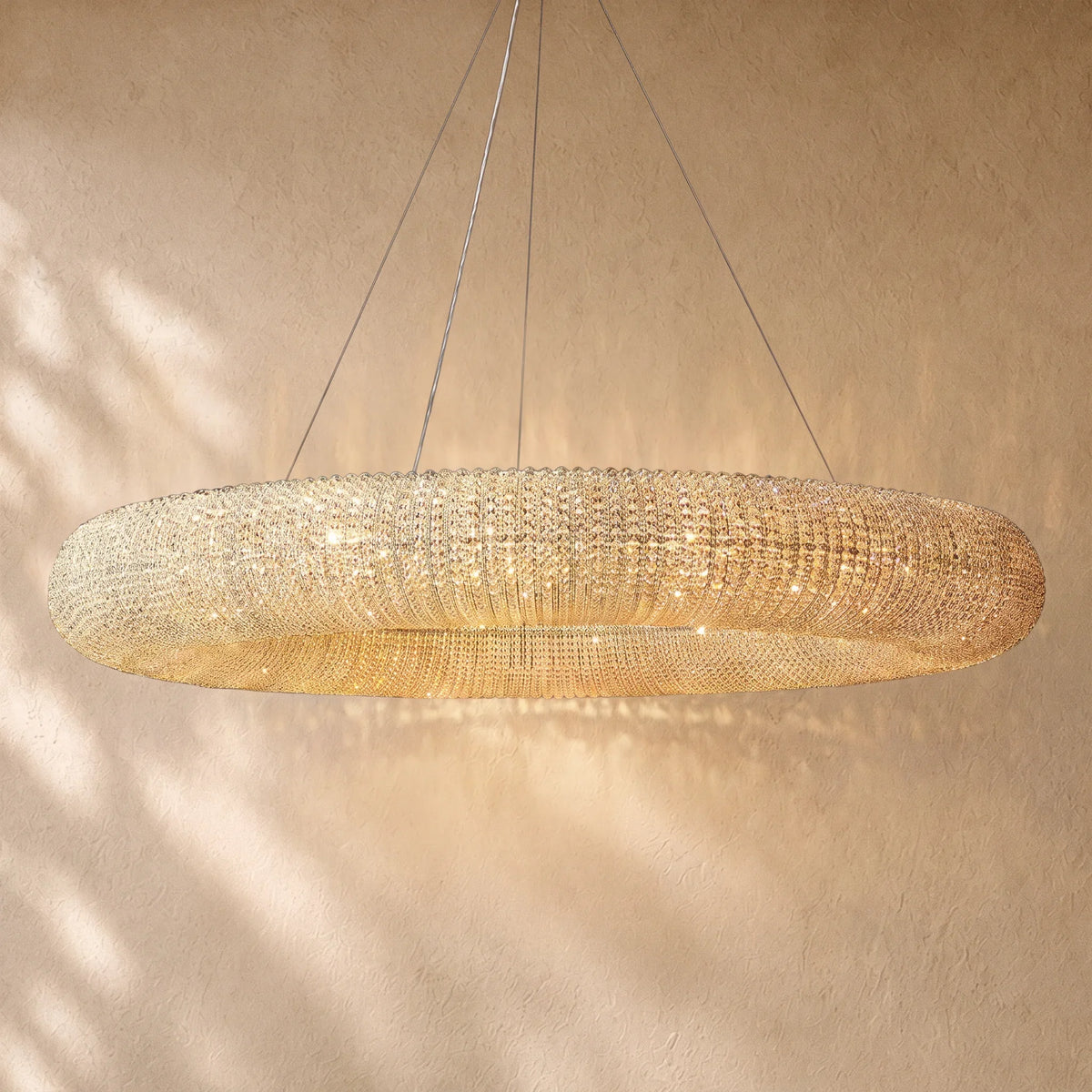 Halo Round Led Chandelier