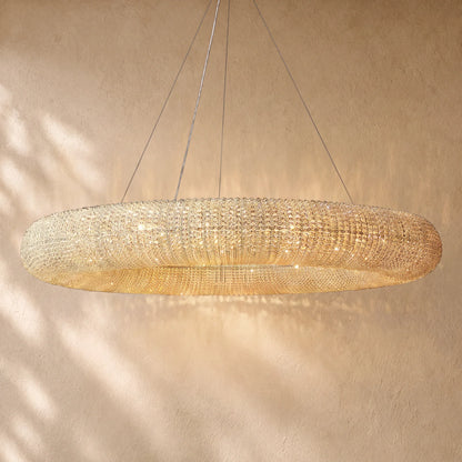 Halo Round Led Chandelier