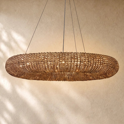 Halo Round Led Chandelier