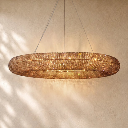 Halo Round Led Chandelier