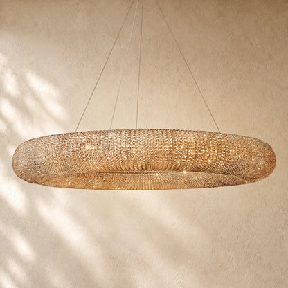 Halo Round Led Chandelier