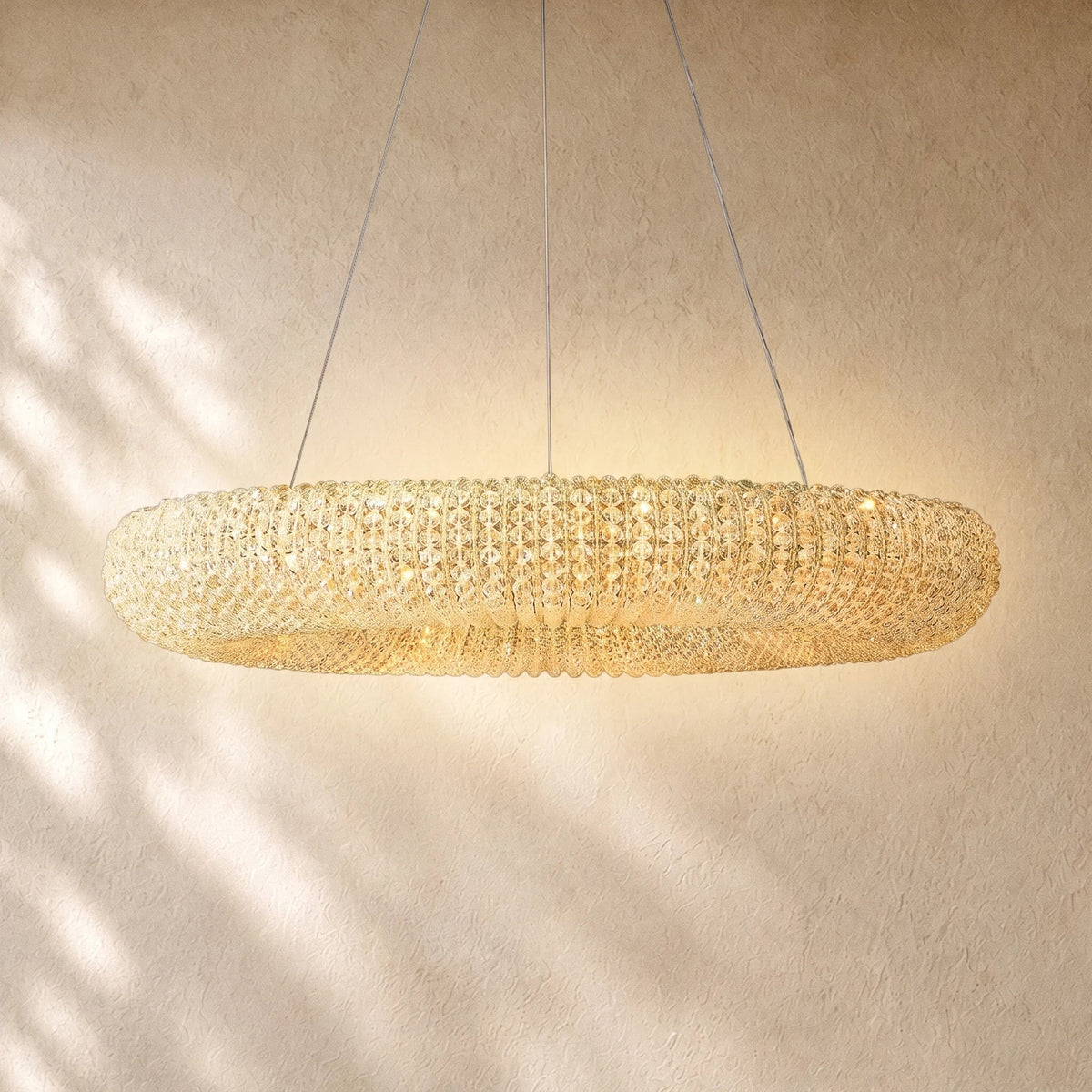 Halo Round Led Chandelier