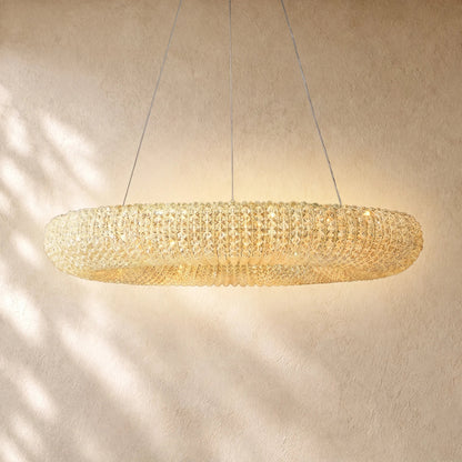 Halo Round Led Chandelier