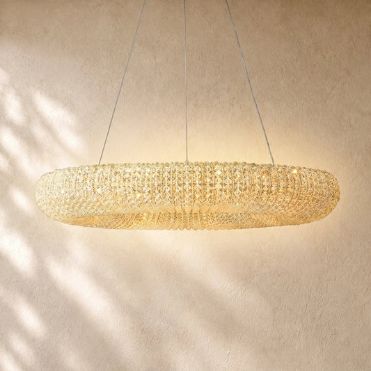 Halo Round Led Chandelier