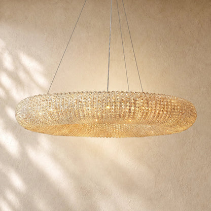 Halo Round Led Chandelier