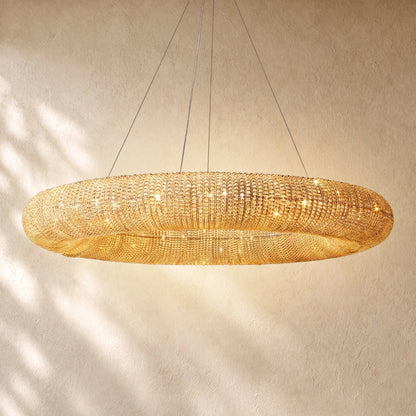 Halo Round Led Chandelier