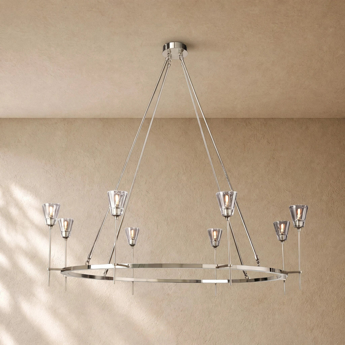 Torch de Vera Round Chandelier
