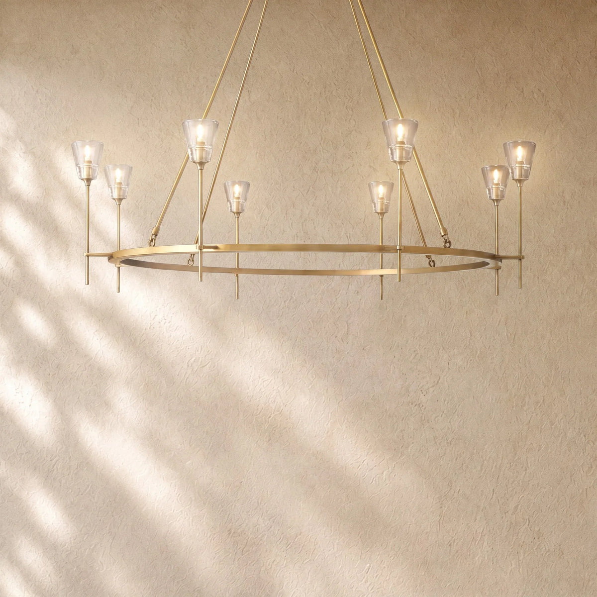 Torch de Vera Round Chandelier