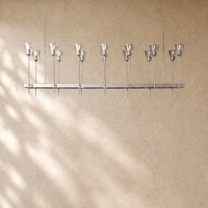 Torch De Vera Rectangular Chandelier