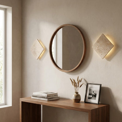 Small Marble Wall Lamp