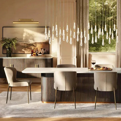 Soltaire Linear Chandelier 37" 50" 60" 70" 87" 120" | Morylighting (48)