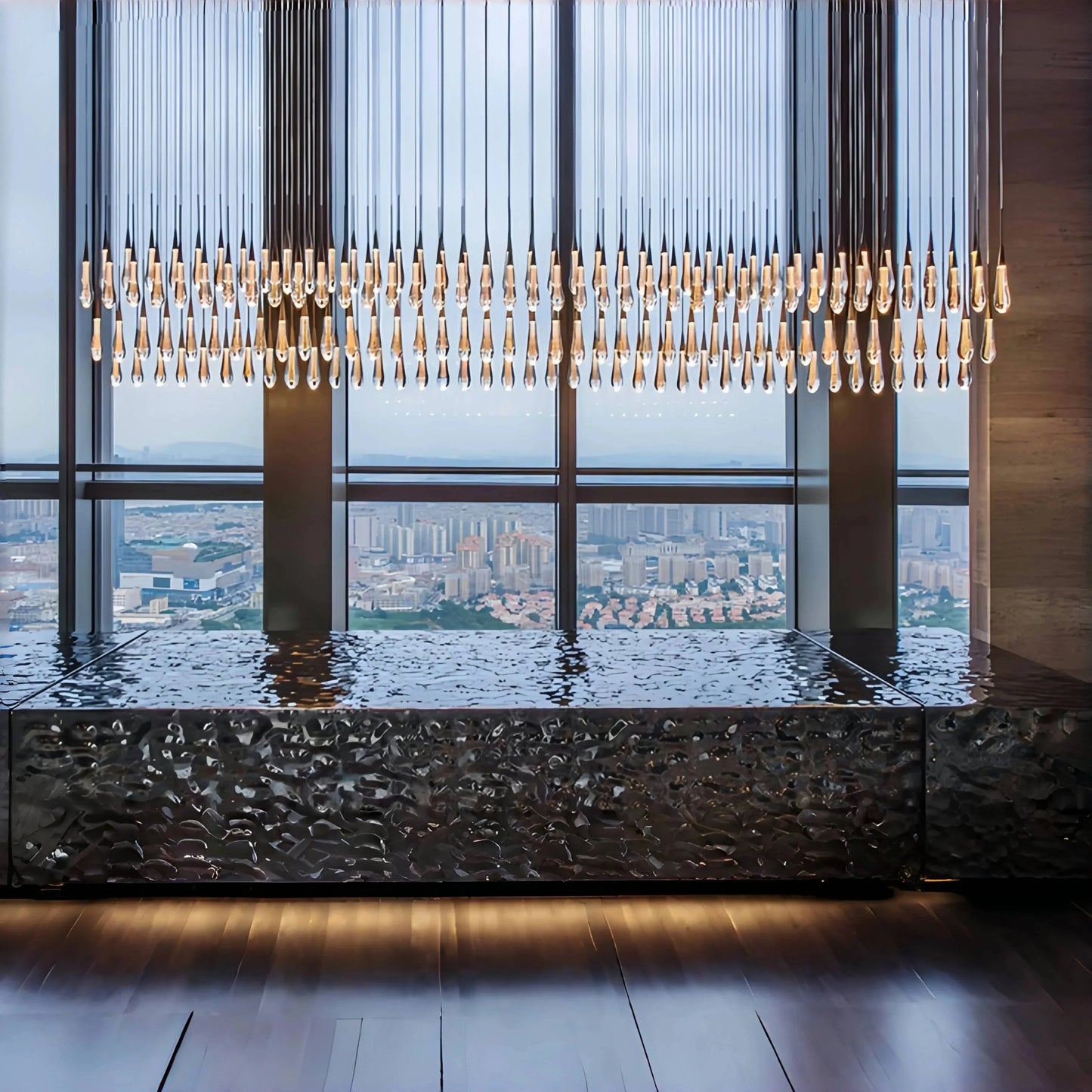 Soltaire Linear Chandelier 37" 50" 60" 70" 87" 120" | Morylighting (37)