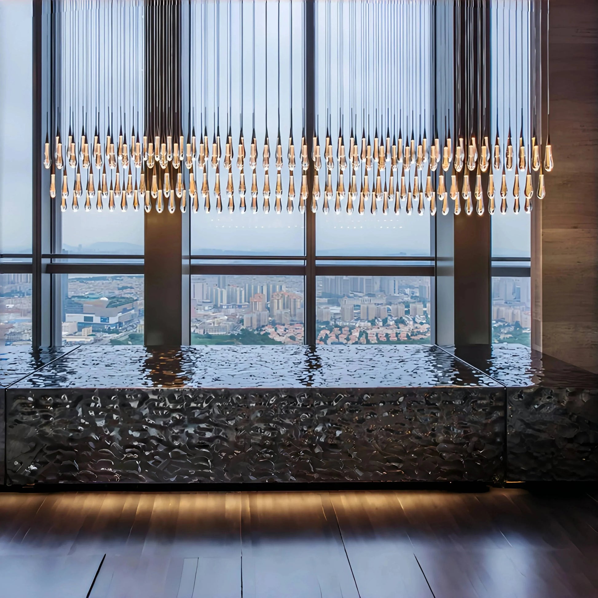 Soltaire Linear Chandelier 37" 50" 60" 70" 87" 120" | Morylighting (37)