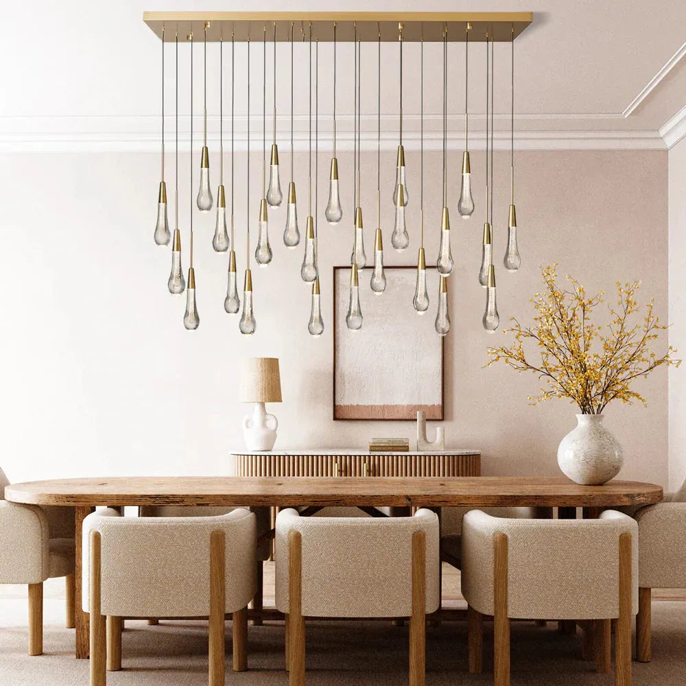Soltaire Linear Chandelier 37" 50" 60" 70" 87" 120" | Morylighting (35)