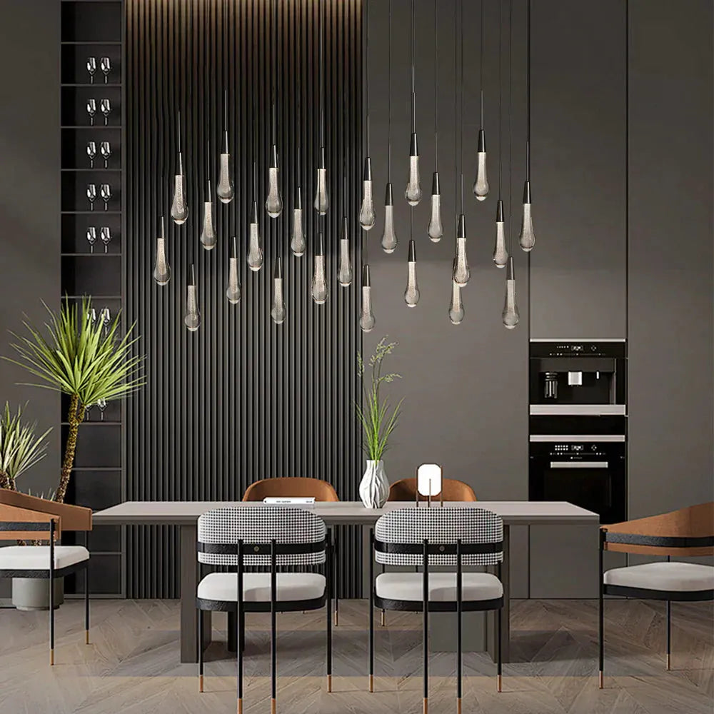 Soltaire Linear Chandelier 37" 50" 60" 70" 87" 120" | Morylighting (33)