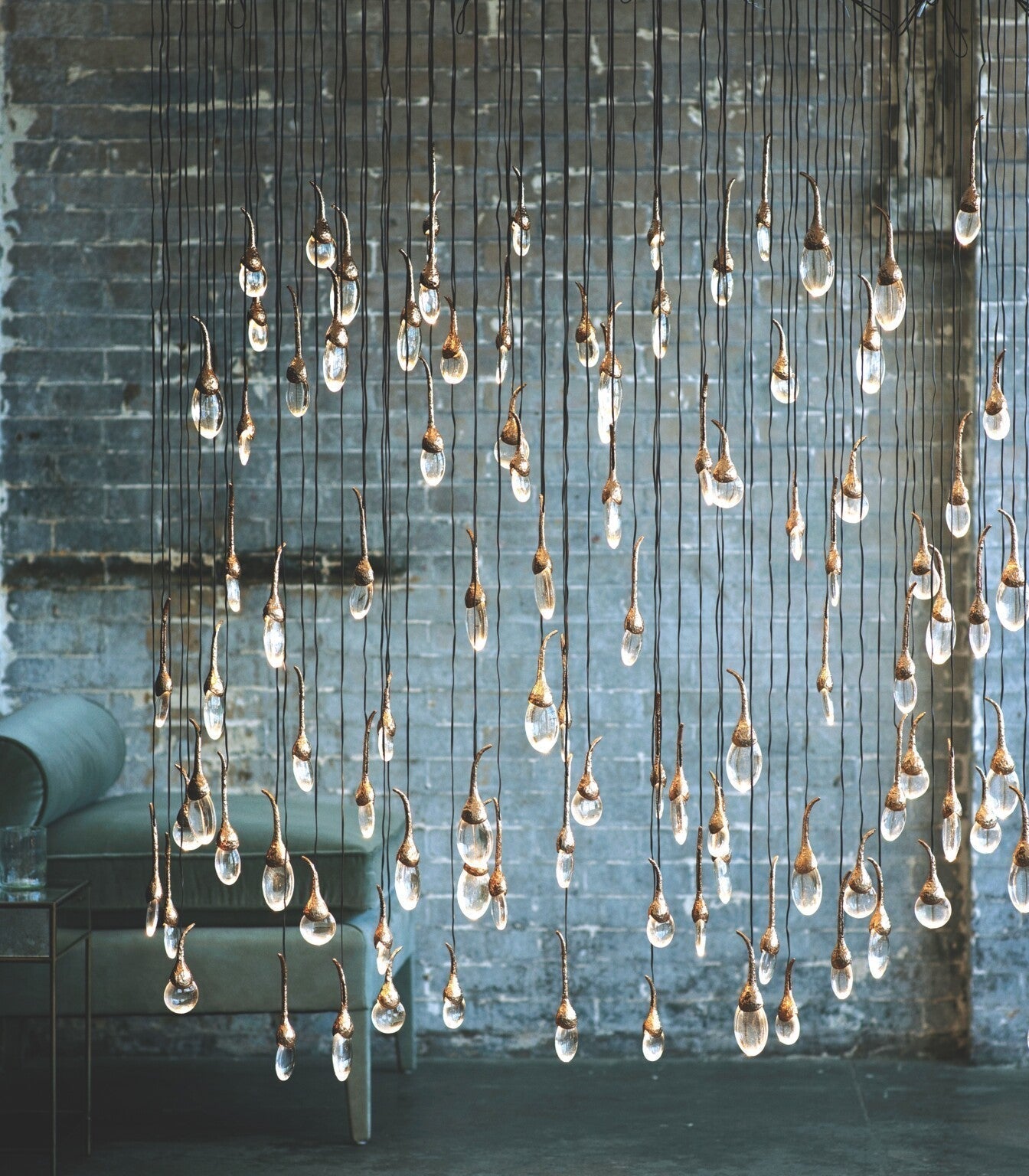 Modern Creative Seed Crystal Chandelier for Dining Room