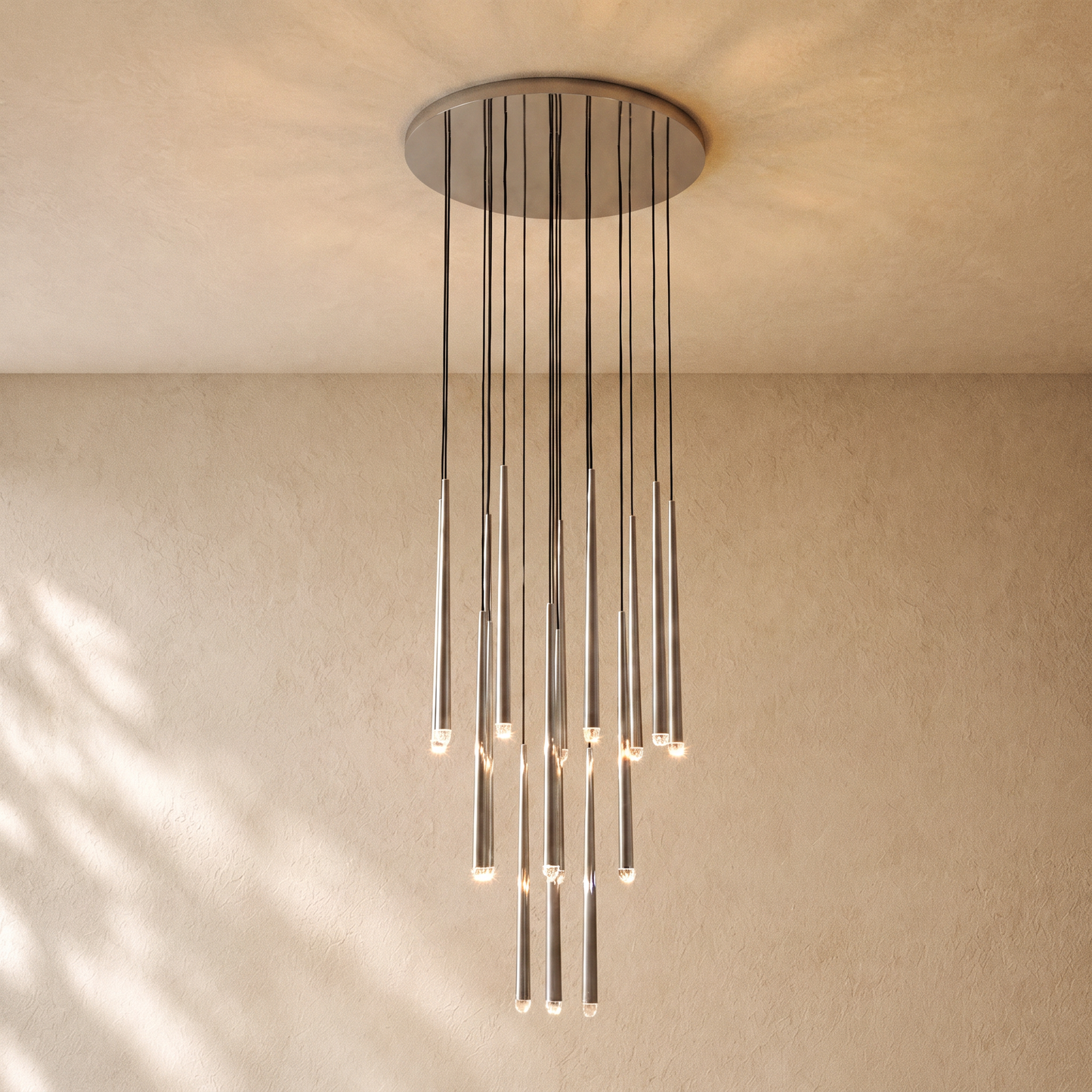 Aquitaines Round Chandelier 18", 24", 30", 48"