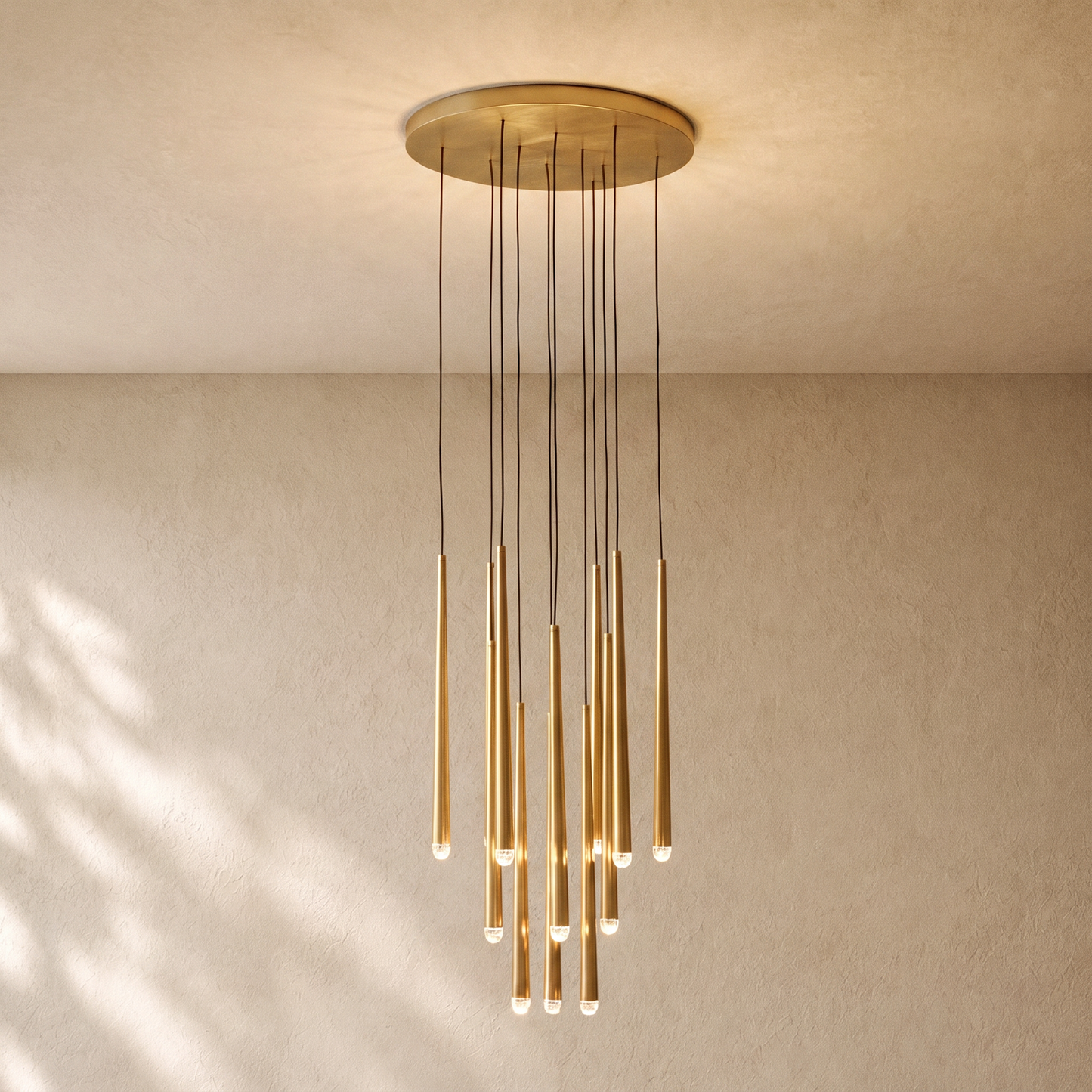 Aquitaines Round Chandelier 18", 24", 30", 48"