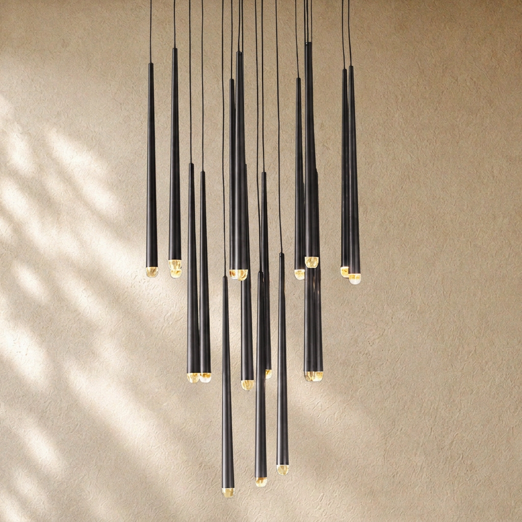 Aquitaines Round Chandelier 18", 24", 30", 48"