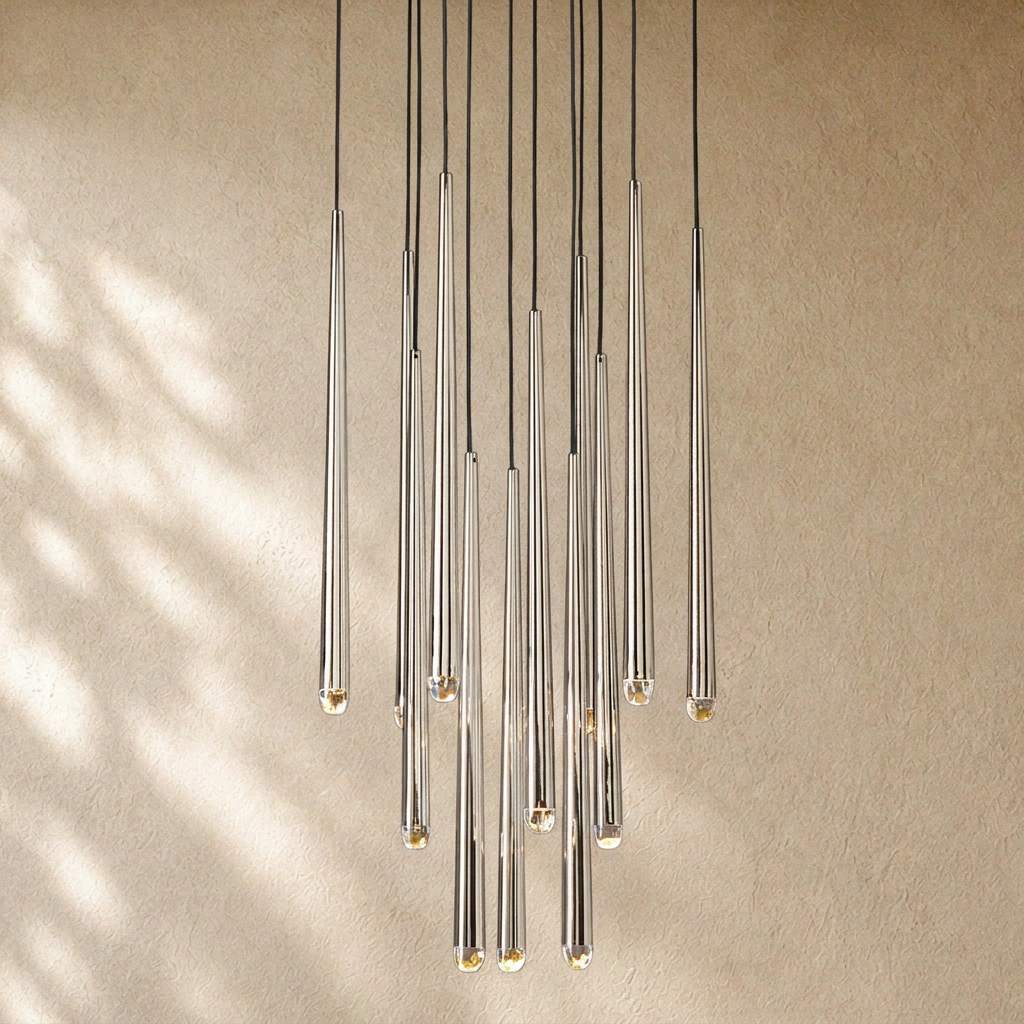 Aquitaines Round Chandelier 18", 24", 30", 48"